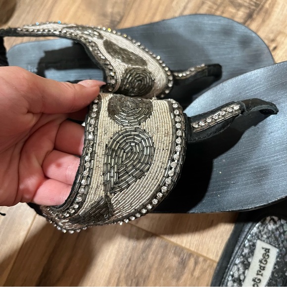 2 Not Rated Beaded Sandals Bundle - Picture 5 of 8